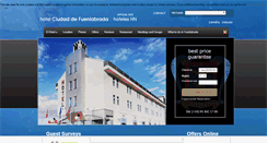 Desktop Screenshot of hotelciudadfuenlabrada.com